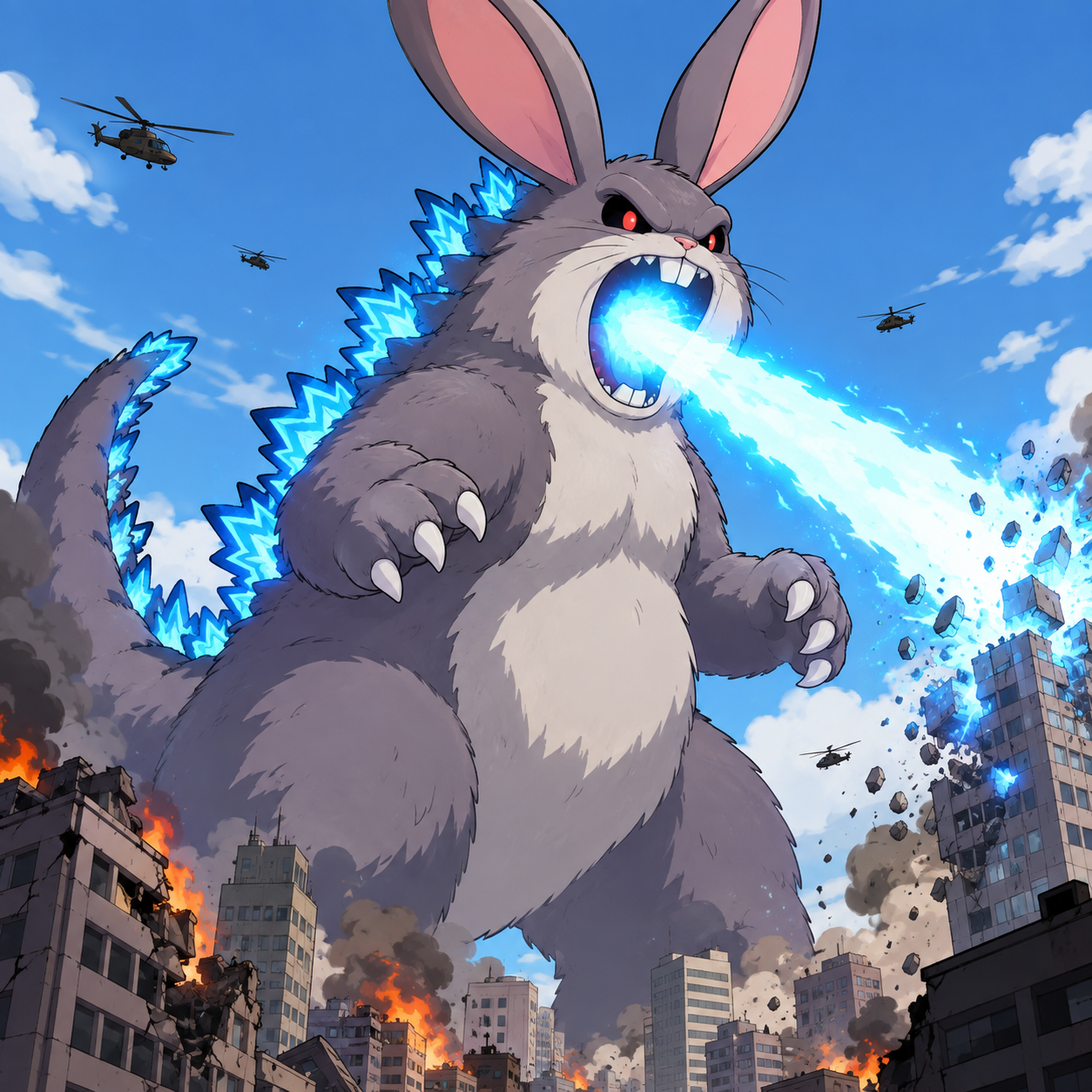 Bunny Godzilla